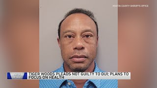 Tiger Woods says he’ll seek treatment after pleading not guilty to DUI