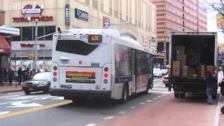 2009 Orion VII Next Gen #4175 on the Q31 at Jamaica Avenue and 161st Street
