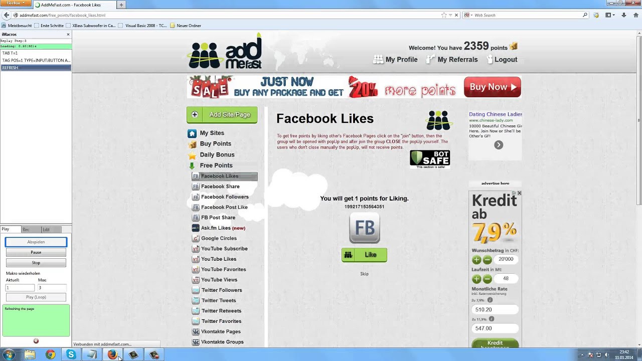 How to get YT subs and Facebook likes (Fast) YouTube