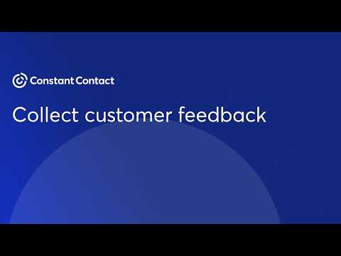 How to use the customer feedback block in Constant Contact | Constant Contact