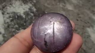Batu Mulia / Permata Natural Ruby Star Birma / Gondola Big Jumbo Size