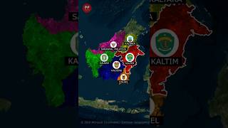 Unique Geographical Facts of East Kalimantan Province! #shorts