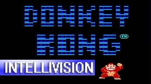 [Longplay] Donkey Kong - Intellivision