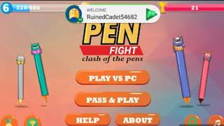Pen fight game android gameplay