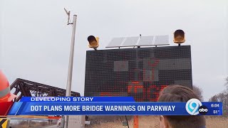 DOT plans more bridge warnings on Onondaga Lake Parkway
