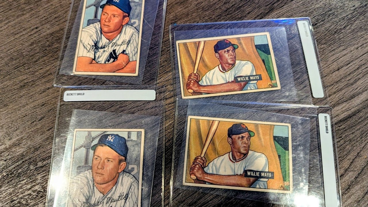 I bought a DREAM vintage baseball collection with Mickey Mantle, Willie Mays and so much more.