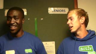 Activ Camps: Kieron and Ed