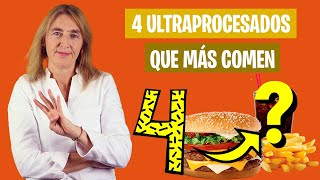 EVITA estos 4 ULTRAPROCESADOS en NIÑOS | Los 4 ultraprocesados más consumidos | Nutrición infantil