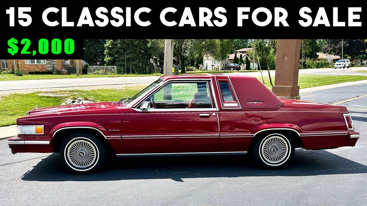 Driver Prices Available 15 Cheap Classic Cars for Sale NOW 🚗💥💸