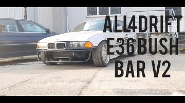 BMW E36 BASH BAR V2 MPACKET - ALL4DRIFT
