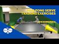 Table Tennis Serve Training Drills (10 exercises to improve serve skills)