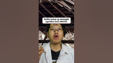 Ketika Teman yg nantangin nger0kox kena MENTAL #ngakak #shorts