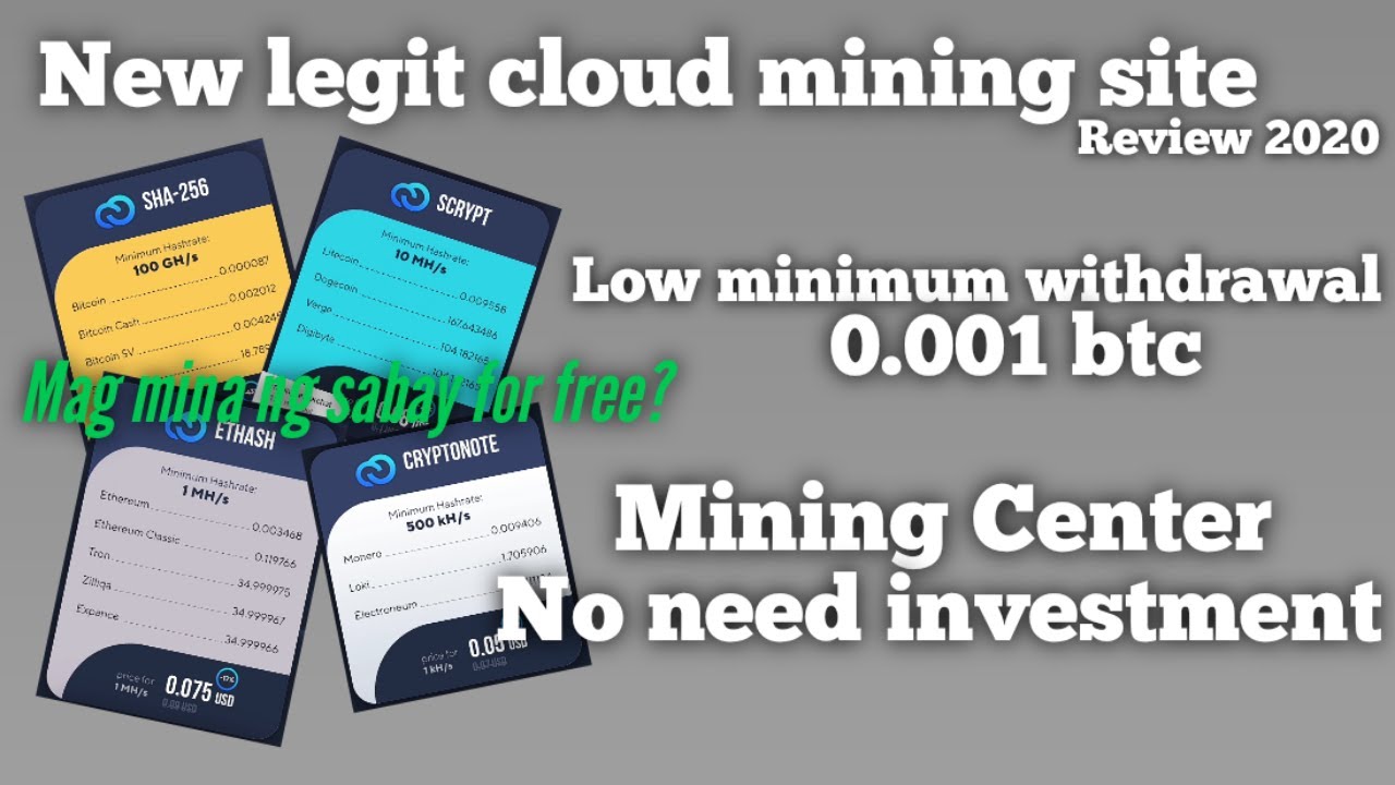 PAANO KUMIKITA NG LIBRE NA WALANG GINAGAWA | REVIEW 2020 | MINING CENTER