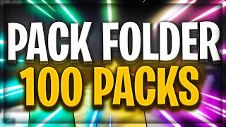 PACK FOLDER I 100 BONS PACKS POUR LE RUSH  (Ft. Malopix & Ballpote)