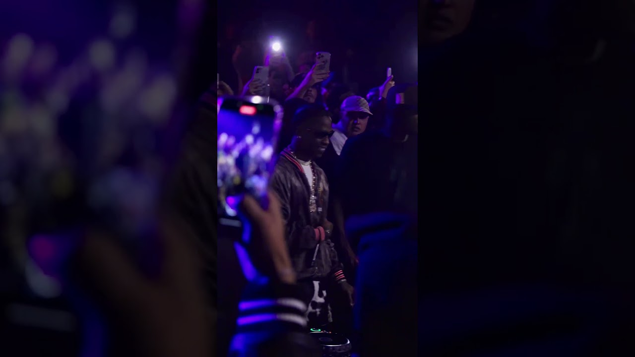 Travis Scott performing "goosebumps" at Audio Club after party in São Paulo, Brazil