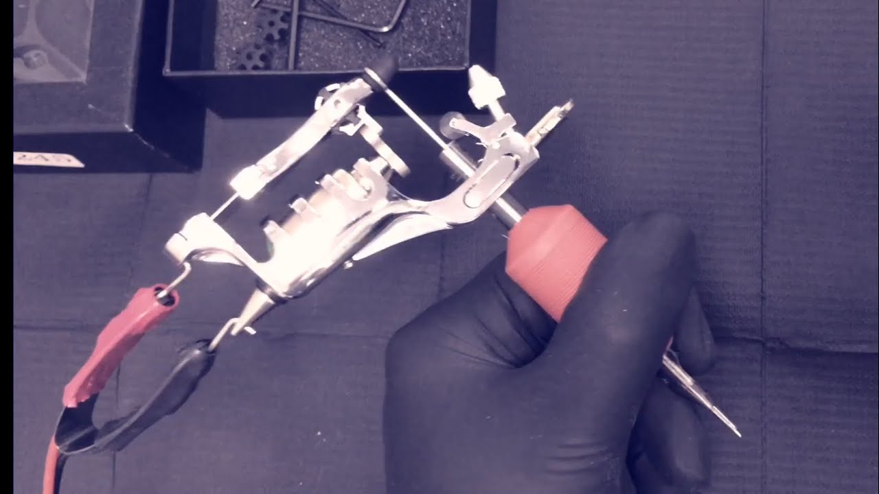 Chinese tattoo machine 2 (this is too much) Unboxing-test