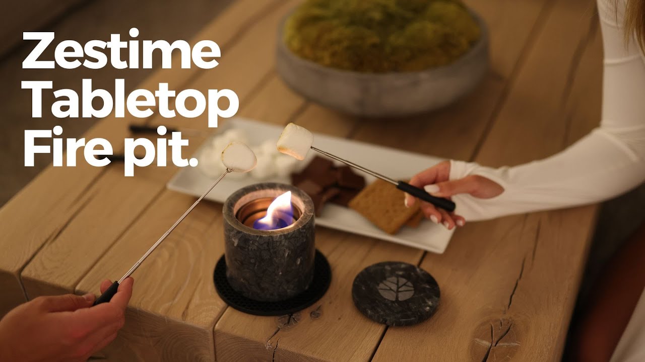Zestime - Tabletop Fire Pit (How to use?)