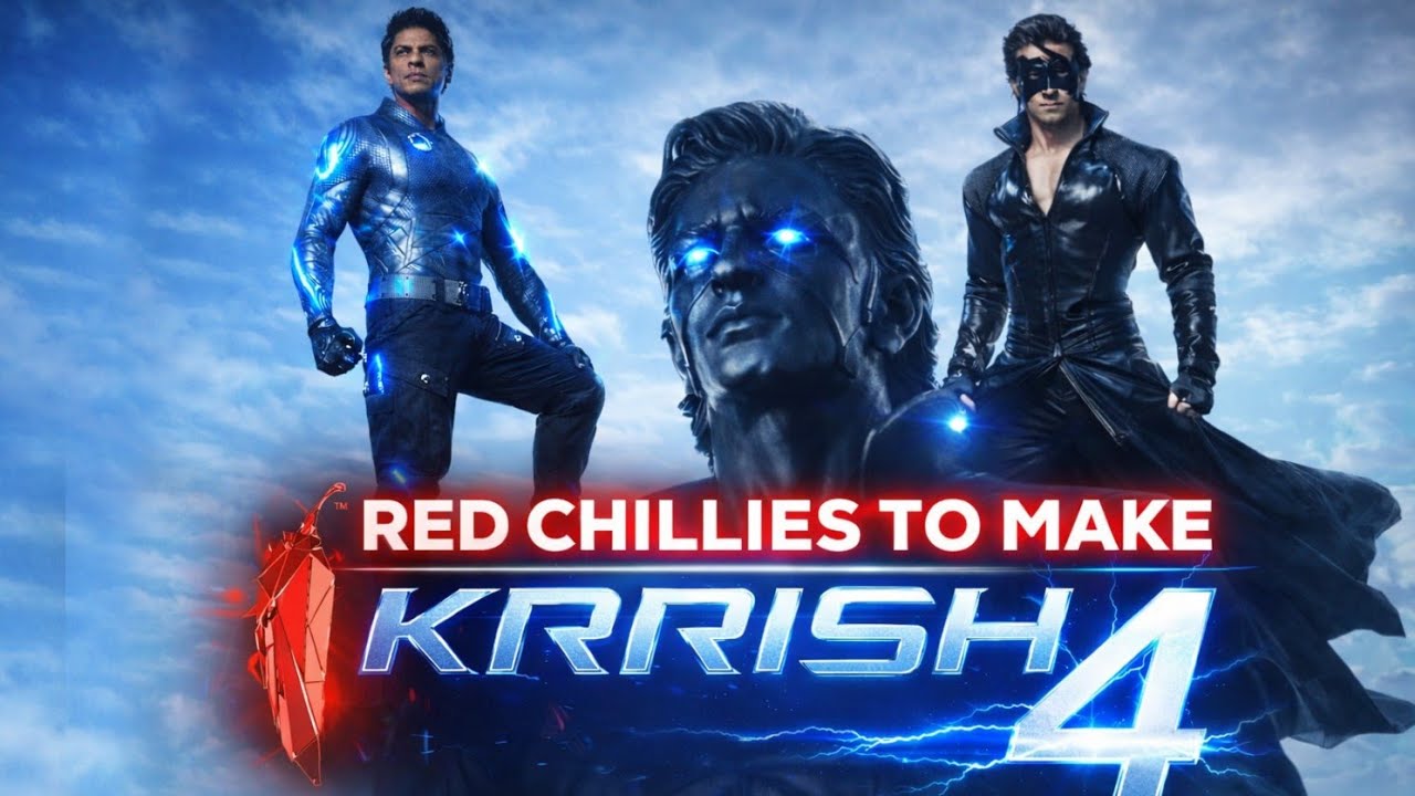 Srk To Make Krrish 4 | Hritik Roshan Krrish 4 Budget 500 cr | Krrish 4 New Update | Hritik Priyanka 