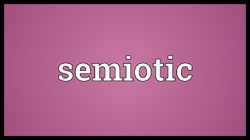 Semiotic Meaning