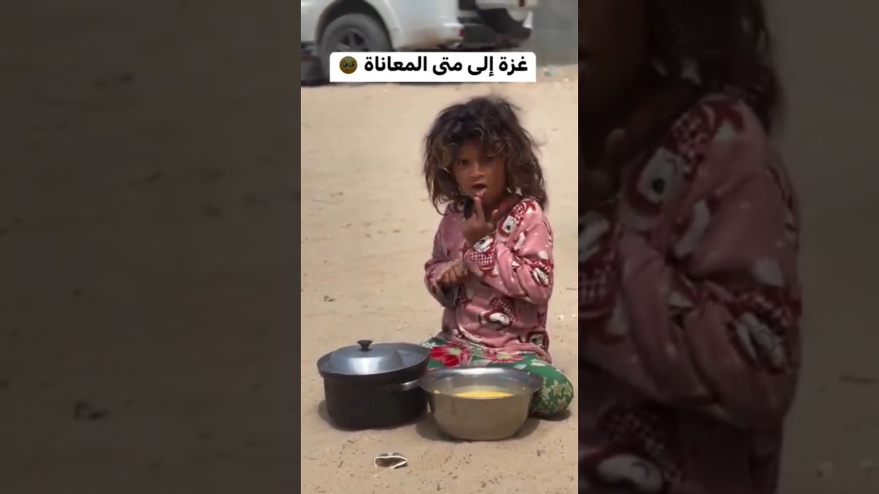 Look at this cute little girl, she's not in a good condition to wear clothes or eat.