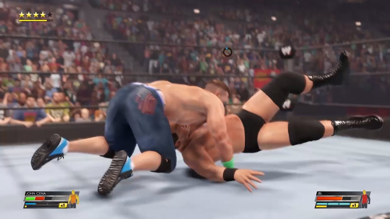 WWE 2K22 John Cena vs. JBL WWE Title Match Wrestlemania 21 YouTube