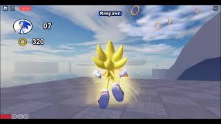 Sonic Dash Engine + on ROBLOX!!! (Gameplay)