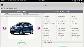 JavaFx Car Showroom Application