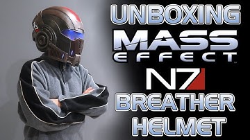 Unboxing N7 Breather Helmet from Mass Effect Legendary Cache Bundle - Command Shepard