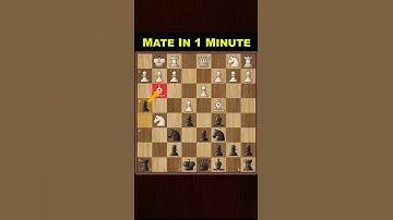 A Beautiful Checkmate Trap | Chess Opening Tricks to WIN Fast #shorts