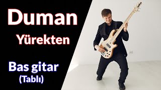 Duman - Yürekten 🎸 (Bass Cover + Tablı) #Duman #Yürekten Resimi