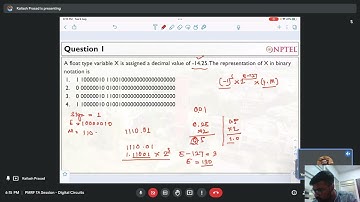 NPTEL - Digital Circuits - PMRF Live Session 2  | 9th August