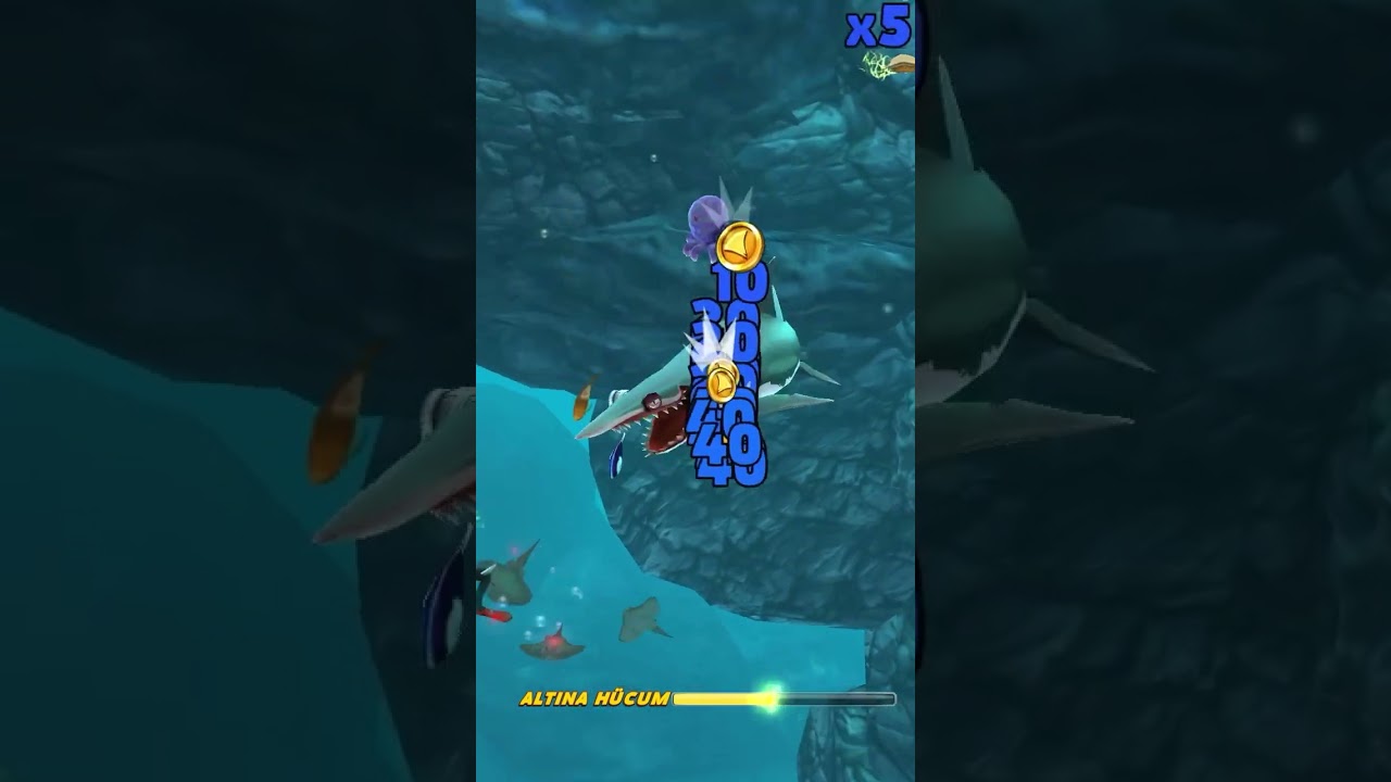 Мега-акула – Защита детенышей акул! 4