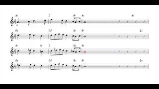 Nota Akor Eşlik - Pervane (Yansımalar) La - C Instruments