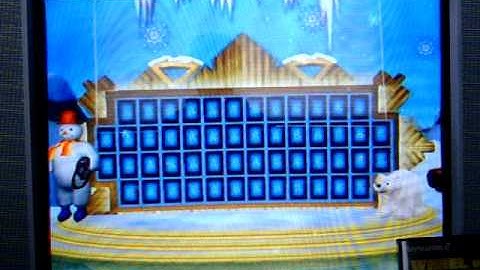 PS2 Wheel of Fortune Run Game 71 Part 1