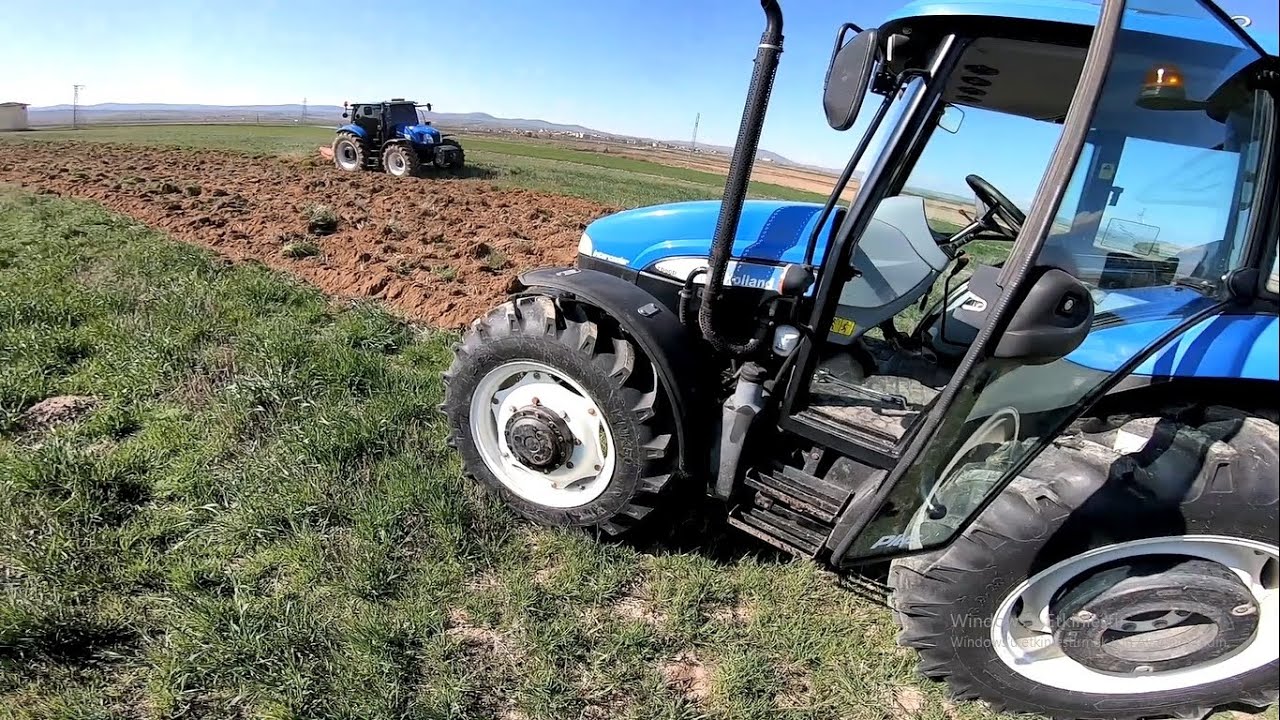 Yeni traktörle nadastayız! Tr6 ve TD... Performans nasıl? Kaçlı pulluk?