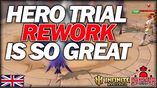 Hero Trial Update - NOW WE CAN TRY heroes CORRECTLY [Infinite Magicraid] screenshot 1