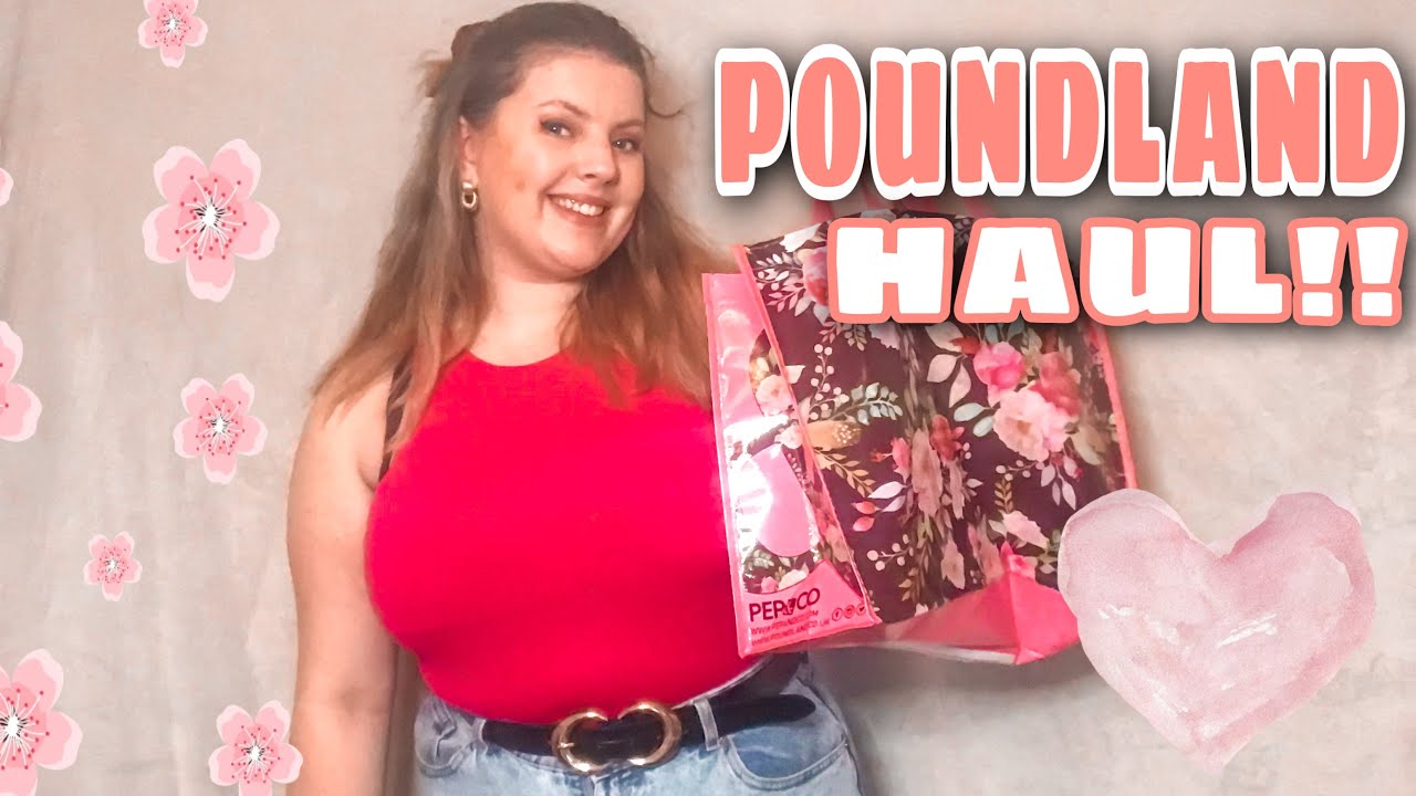 HUGE POUNDLAND HAUL- MARCH 2021 | Chloe Semey