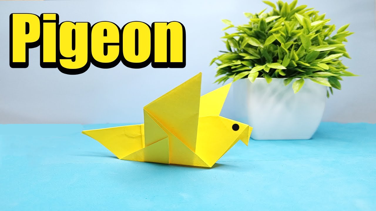 How to Make an Origami Paper Pigeon | Easy Step-by-Step Tutorial