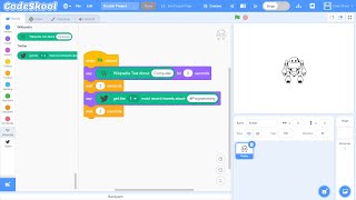 Wikipedia and Twitter extensions working with cloud functions on Scratch