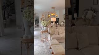 Where timeless elegance meets modern living. 💎🏠 #luxurylivingroom #homedecor #shortvideo