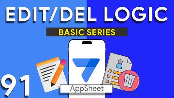 Appsheet Epsiode 91: Edit & Delete Records with Super Admin Approval. SIMPLE TUTORIAL!