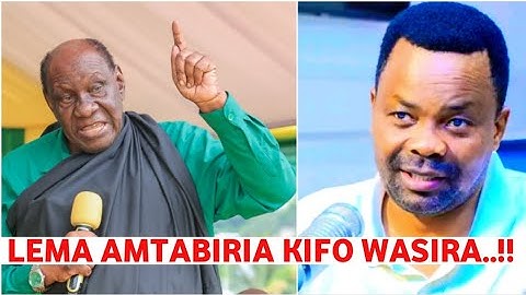LEMA avunja ukimya atabiri mwisho wa wasira baada ya kauli ya wasira ya ccm kutoondoka madarakani