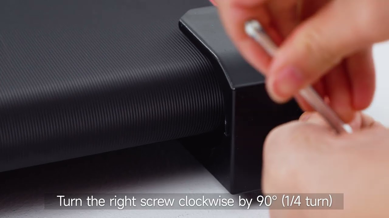 1. How to adjust the treadmill beltRHYTHM FUN After-sales Q&As.