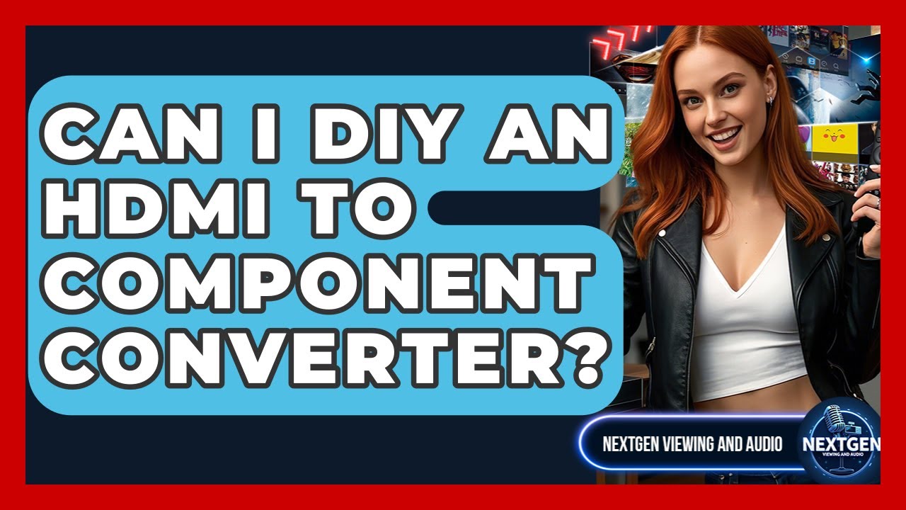 Can I DIY An HDMI To Component Converter? - NextGen Viewing and Audio