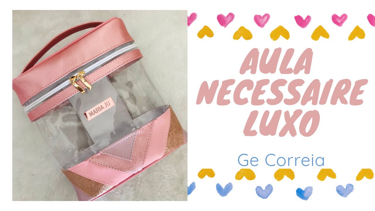 Aula Necessaire/Organizador de viagem - Shampoo e Cremes