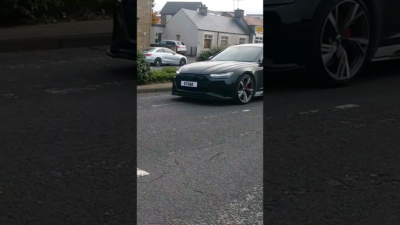 Fast Audi Glasgow Road Stirling Scotland UK