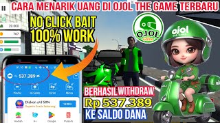 TERBONGKAR! Cara Menarik Uang Di Ojol The Game Ke Dana | Game Ojol Dapat Uang 2024 screenshot 5