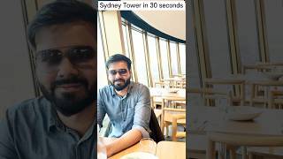Sydney Tower trip in 30 seconds with wife #shorts #ytshorts #romantic #travel #trending #sydney