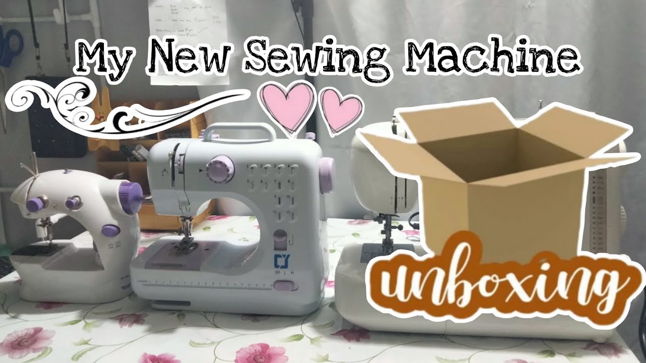 Sewing Machine from Port Manila Unboxing & Review YouTube