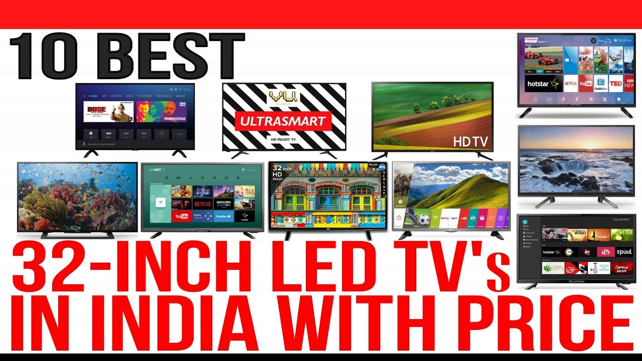 Top 10 Best 32 Inch LED TV's in India with Price 2019 YouTube